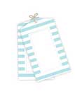 Gift Tags Sambellina Candy Stripe Blue 12 pack