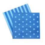 Paper Eskimo Blue Star Napkins