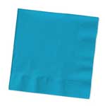 Solid Electric Blue Paper Napkins
