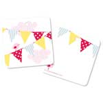 Gift Tags Poppiseed Designs Sweet Bunting 12 pack