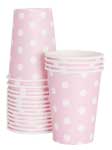 Paper Eskimo Marshmellow Pink Cups