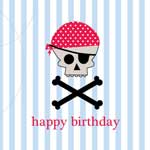 Birthday Card Just Smitten Pirate Adventure