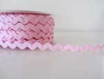Ribbon Pink Ric Rac 6mm