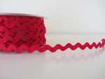 Ribbon Red Ric Rac 6mm