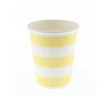 Sambellina Yellow Stripe Cups