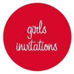 Girl's Party Invitations