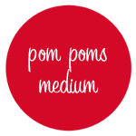 Medium Pom Poms